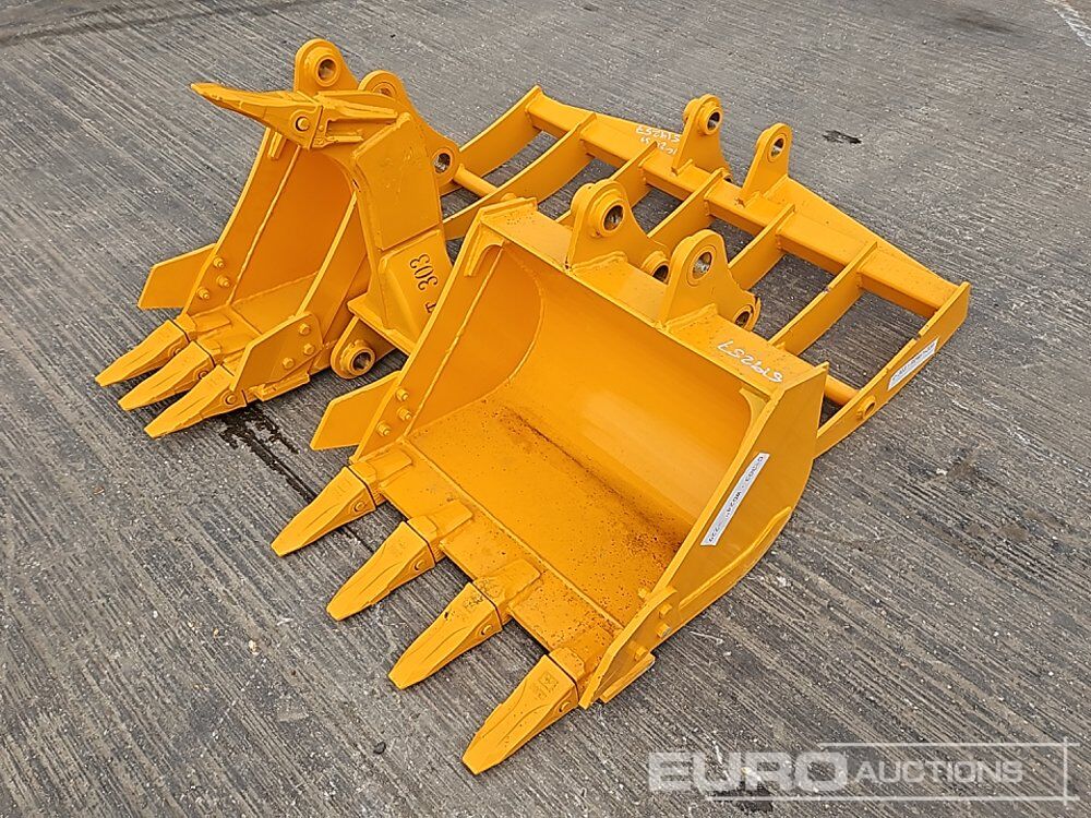 Unused 2026 Vicsec 24",12" Digging Bucket, Ripper, 46" Rake 40mm Pin to suit Mini Excavator - Ковш: фото 1 Unused 2026 Vicsec 24",12" Digging Bucket, Ripper, 46" Rake 40mm Pin to suit Mini Excavator - Ковш: фото 1