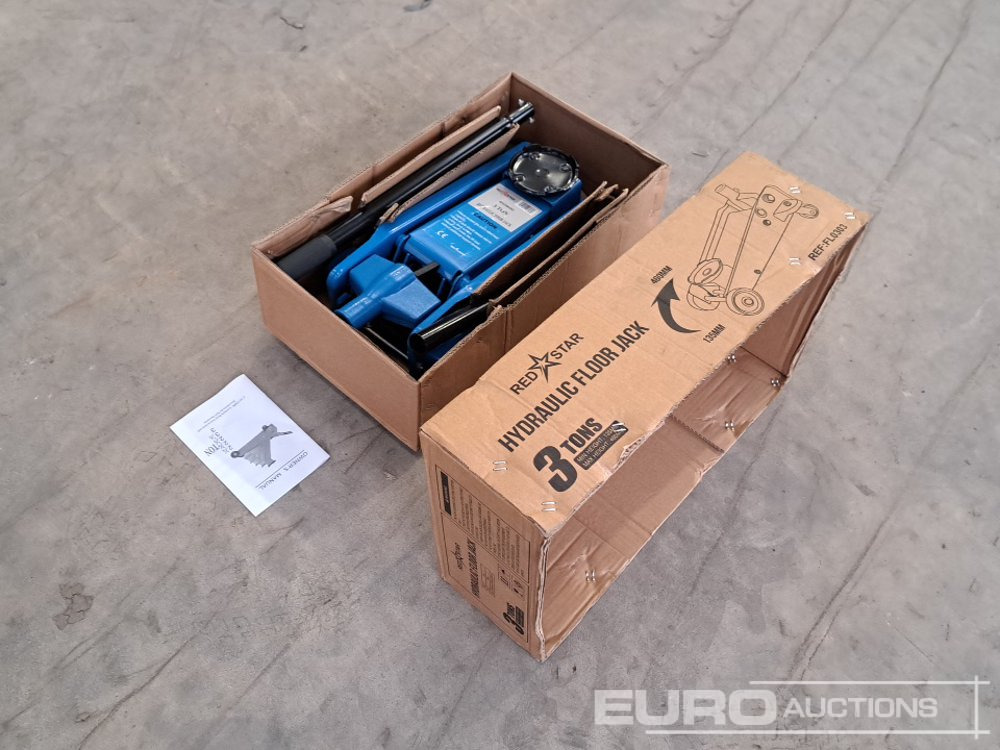 Unused 3 Ton Floor Jack - Оборудование для гаражей/ Мастерских: фото 2 Unused 3 Ton Floor Jack - Оборудование для гаражей/ Мастерских: фото 2