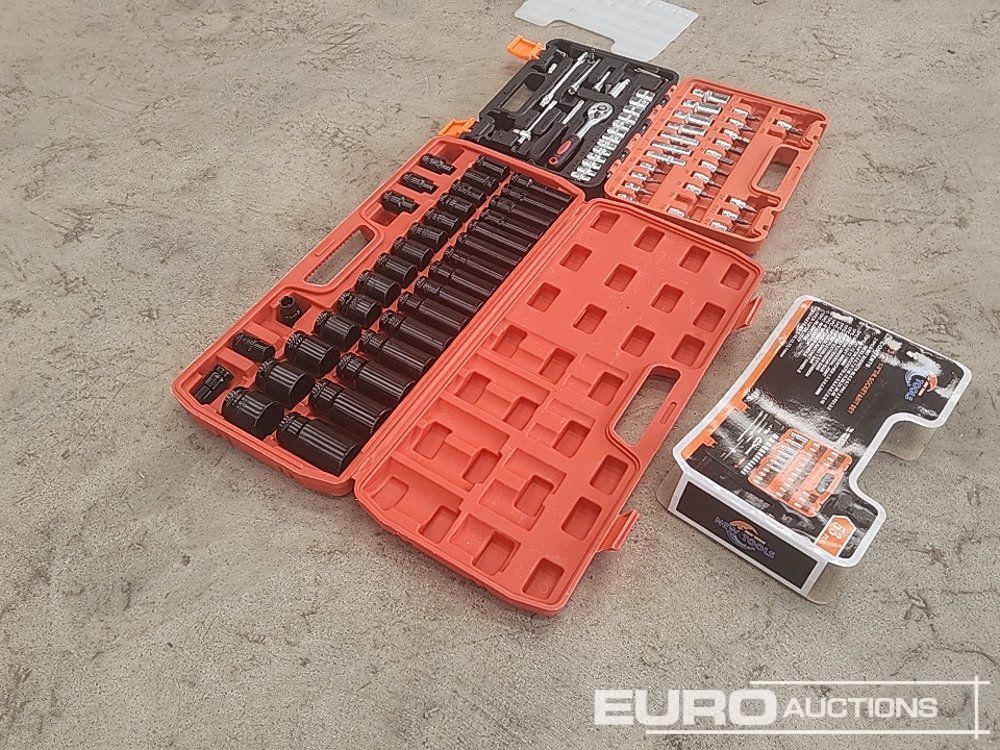 Unused 35pc 1/2 Inch Long Reach Socket Set, 53pc Socket And Bit Set - Оборудование для гаражей/ Мастерских: фото 3 Unused 35pc 1/2 Inch Long Reach Socket Set, 53pc Socket And Bit Set - Оборудование для гаражей/ Мастерских: фото 3