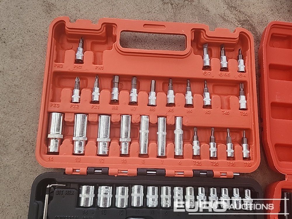 Unused 35pc 1/2 Inch Long Reach Socket Set, 53pc Socket And Bit Set - Оборудование для гаражей/ Мастерских: фото 5 Unused 35pc 1/2 Inch Long Reach Socket Set, 53pc Socket And Bit Set - Оборудование для гаражей/ Мастерских: фото 5
