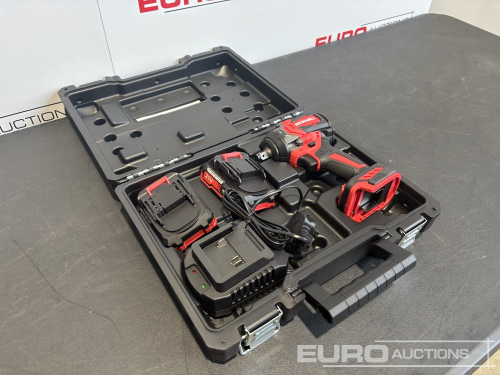 Unused CIW-112A 1/2" Brushless Impact Wrench, 2 x 5.0AH Battery with Charger - Оборудование для гаражей/ Мастерских: фото 3 Unused CIW-112A 1/2" Brushless Impact Wrench, 2 x 5.0AH Battery with Charger - Оборудование для гаражей/ Мастерских: фото 3