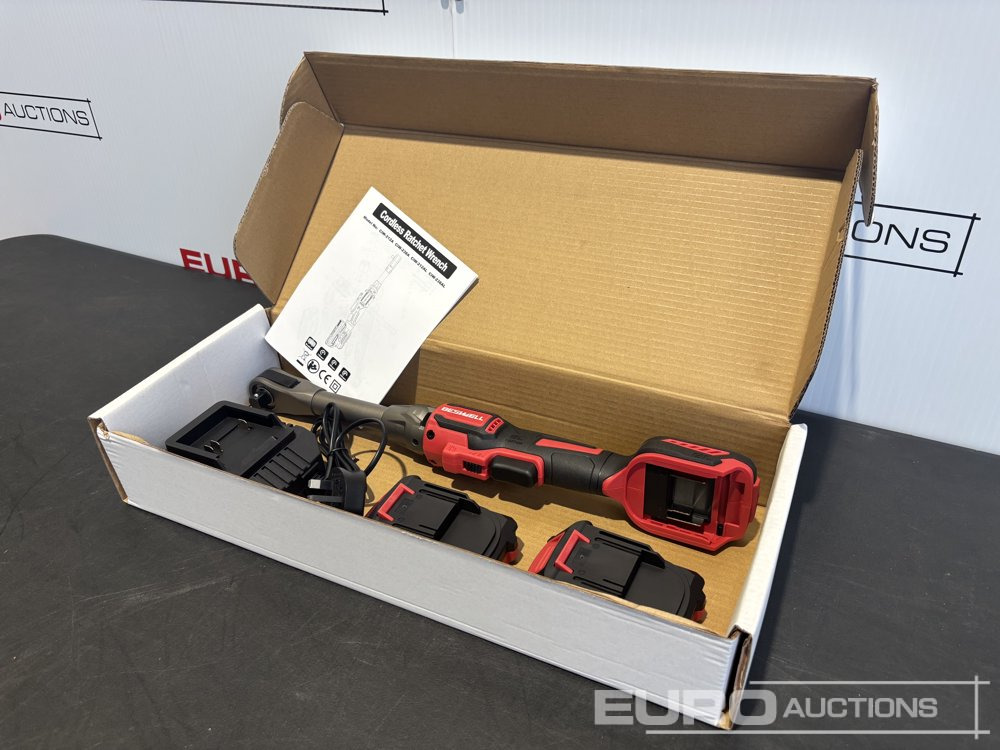 Unused CIW-212AL 1/2" Brushless Ratchet Wrench, 2 x 2.0AH Battery with Charger - Оборудование для гаражей/ Мастерских: фото 1 Unused CIW-212AL 1/2" Brushless Ratchet Wrench, 2 x 2.0AH Battery with Charger - Оборудование для гаражей/ Мастерских: фото 1