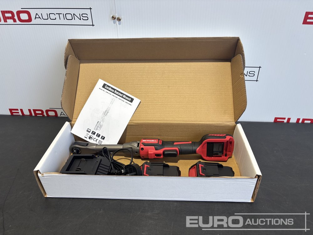 Unused CIW-212AL 1/2" Brushless Ratchet Wrench, 2 x 2.0AH Battery with Charger - Оборудование для гаражей/ Мастерских: фото 2 Unused CIW-212AL 1/2" Brushless Ratchet Wrench, 2 x 2.0AH Battery with Charger - Оборудование для гаражей/ Мастерских: фото 2