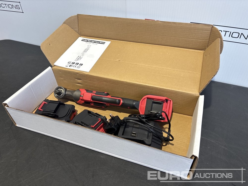 Unused CIW-212B 1/2" Brushless Ratchet Wrench, 2 x 2.0AH Battery with Charger - Оборудование для гаражей/ Мастерских: фото 1 Unused CIW-212B 1/2" Brushless Ratchet Wrench, 2 x 2.0AH Battery with Charger - Оборудование для гаражей/ Мастерских: фото 1