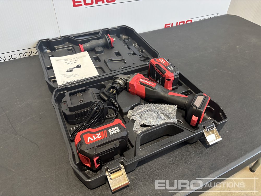Unused CIW-540B 4" Brushless Angle Grinder, 2 x 4.0AH Battery with Charger - Оборудование для гаражей/ Мастерских: фото 3 Unused CIW-540B 4" Brushless Angle Grinder, 2 x 4.0AH Battery with Charger - Оборудование для гаражей/ Мастерских: фото 3