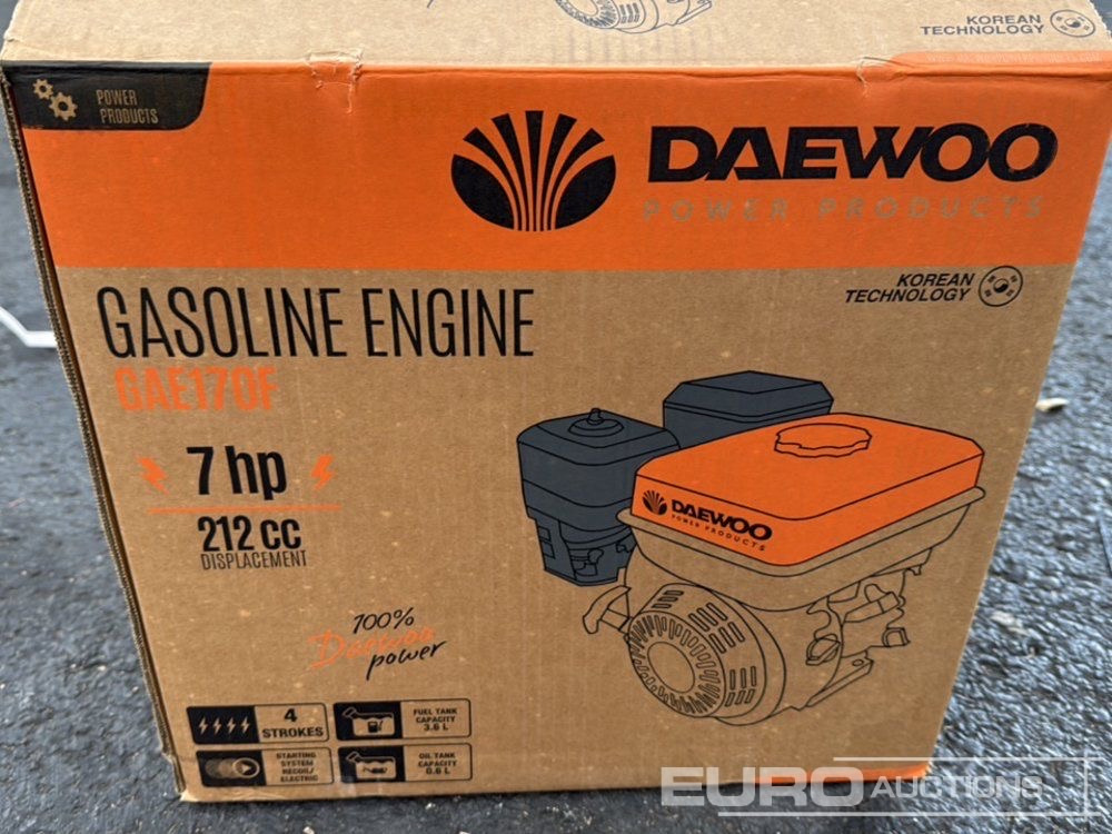 Unused Daewoo GAE170F - Двигатель: фото 5 Unused Daewoo GAE170F - Двигатель: фото 5