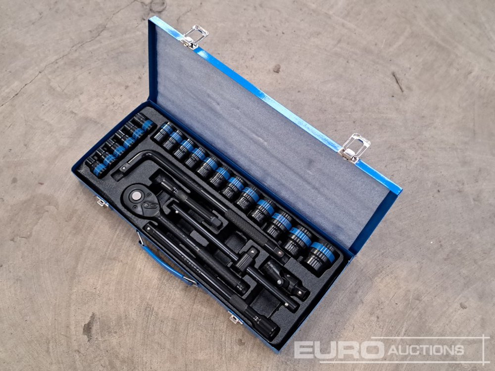 Unused Manarola 36pc Deep Socket and Ratchet Set - Оборудование для гаражей/ Мастерских: фото 1 Unused Manarola 36pc Deep Socket and Ratchet Set - Оборудование для гаражей/ Мастерских: фото 1