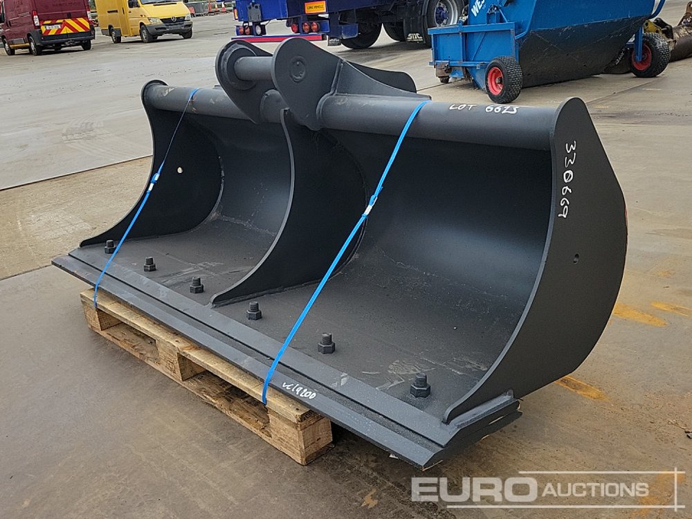 Unused Miller 72" Ditching Bucket 65mm Pin to suit 13 Ton Excavator - Ковш: фото 1 Unused Miller 72" Ditching Bucket 65mm Pin to suit 13 Ton Excavator - Ковш: фото 1