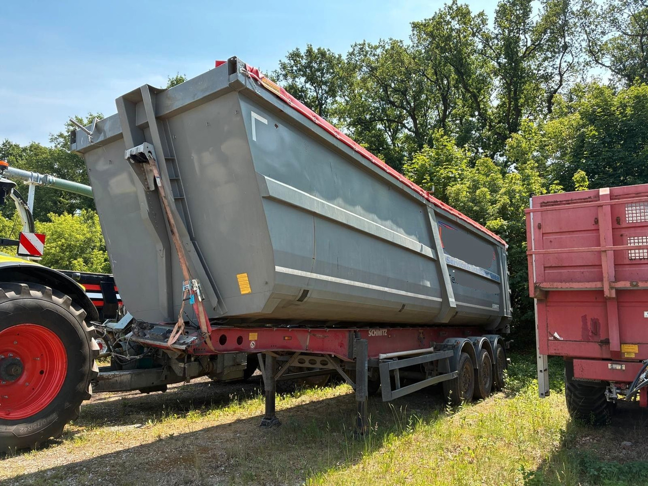 Schmitz Cargobull Unfall Stahlmulde 55m3 - Самосвальный полуприцеп: фото 1 Schmitz Cargobull Unfall Stahlmulde 55m3 - Самосвальный полуприцеп: фото 1