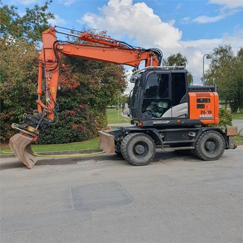 Hitachi ZX145 WT-6 - Колёсный экскаватор: фото 2 Hitachi ZX145 WT-6 - Колёсный экскаватор: фото 2