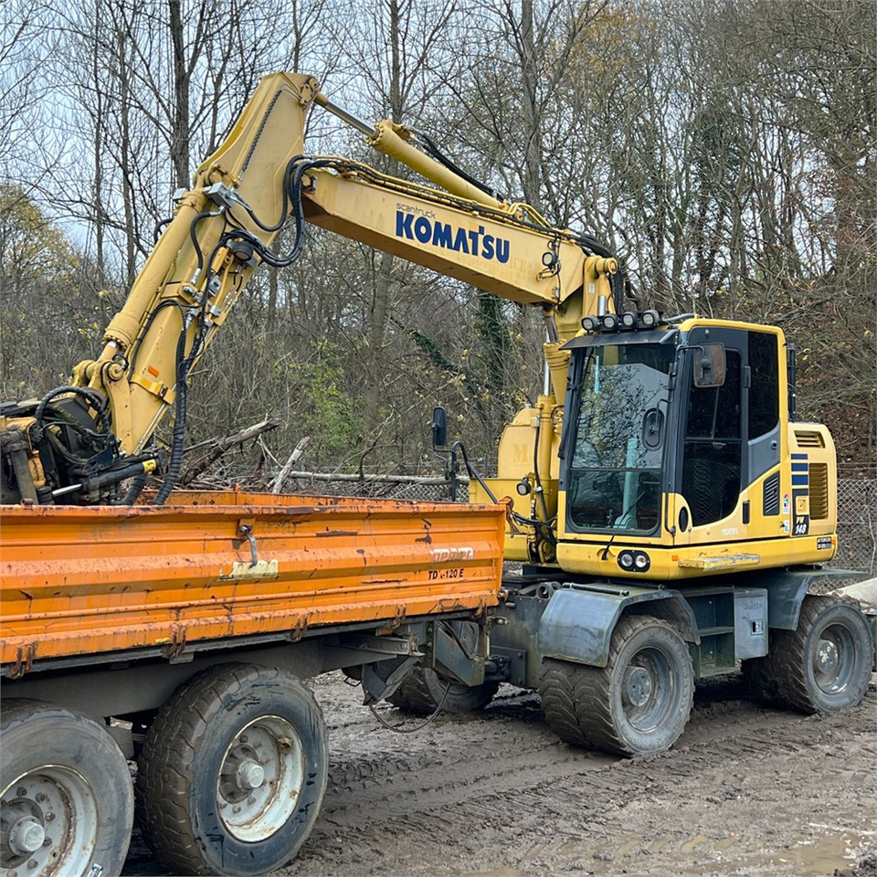 Komatsu PW148-10 - Колёсный экскаватор: фото 3 Komatsu PW148-10 - Колёсный экскаватор: фото 3