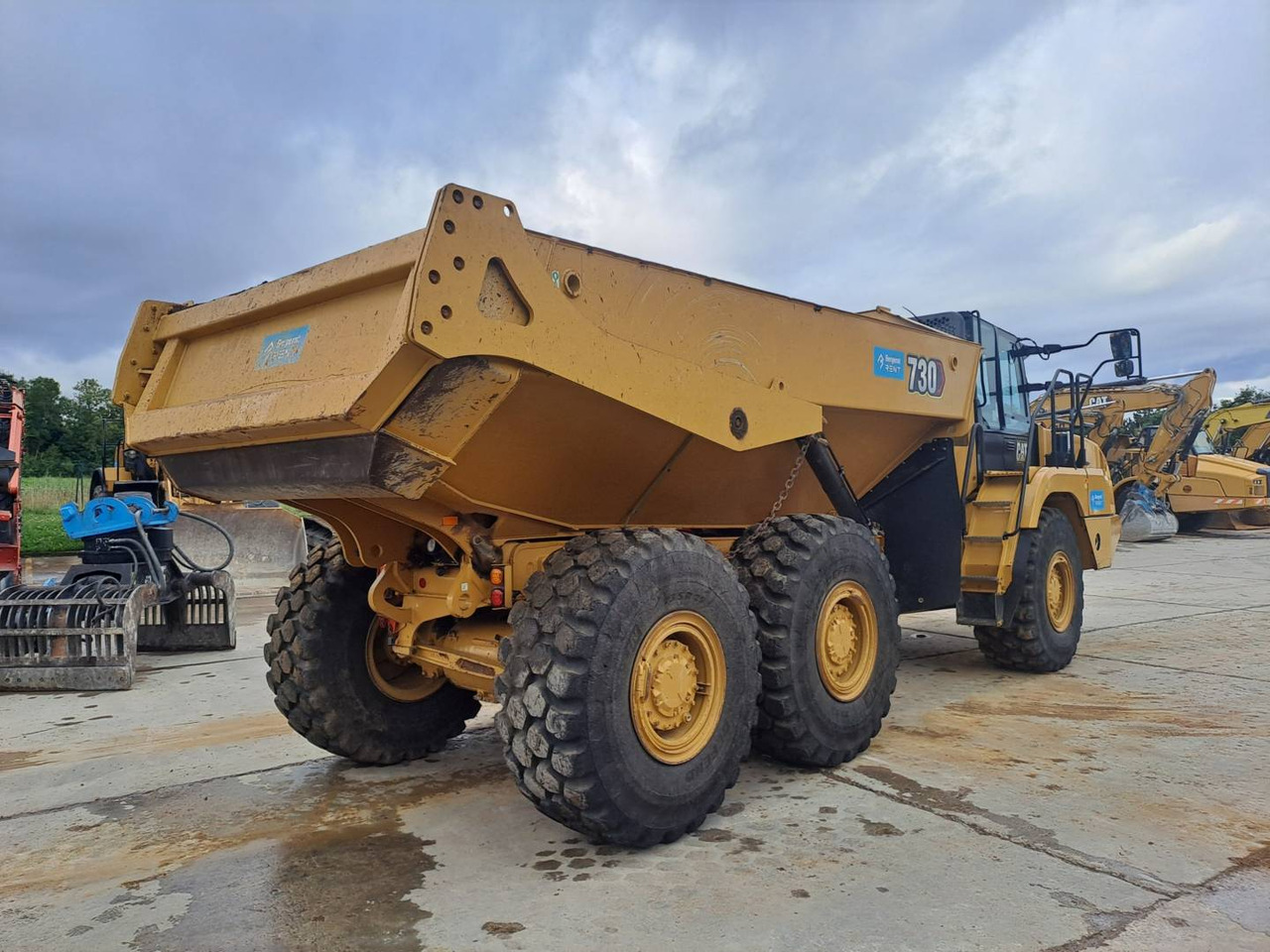 CAT 730 - Сочленённый самосвал: фото 3 CAT 730 - Сочленённый самосвал: фото 3