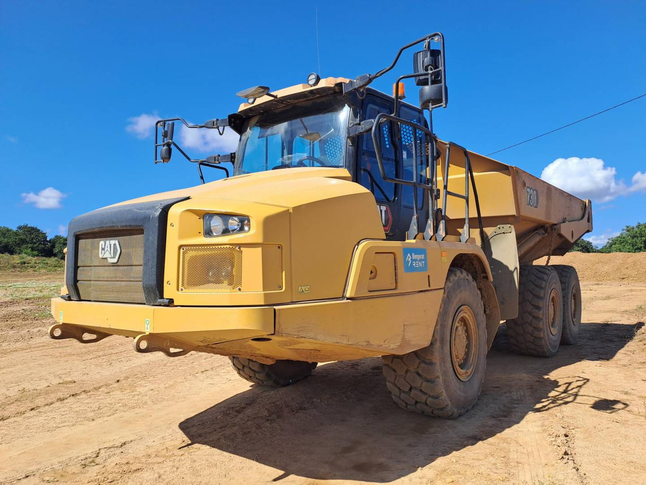 CAT 730 - Сочленённый самосвал: фото 2 CAT 730 - Сочленённый самосвал: фото 2