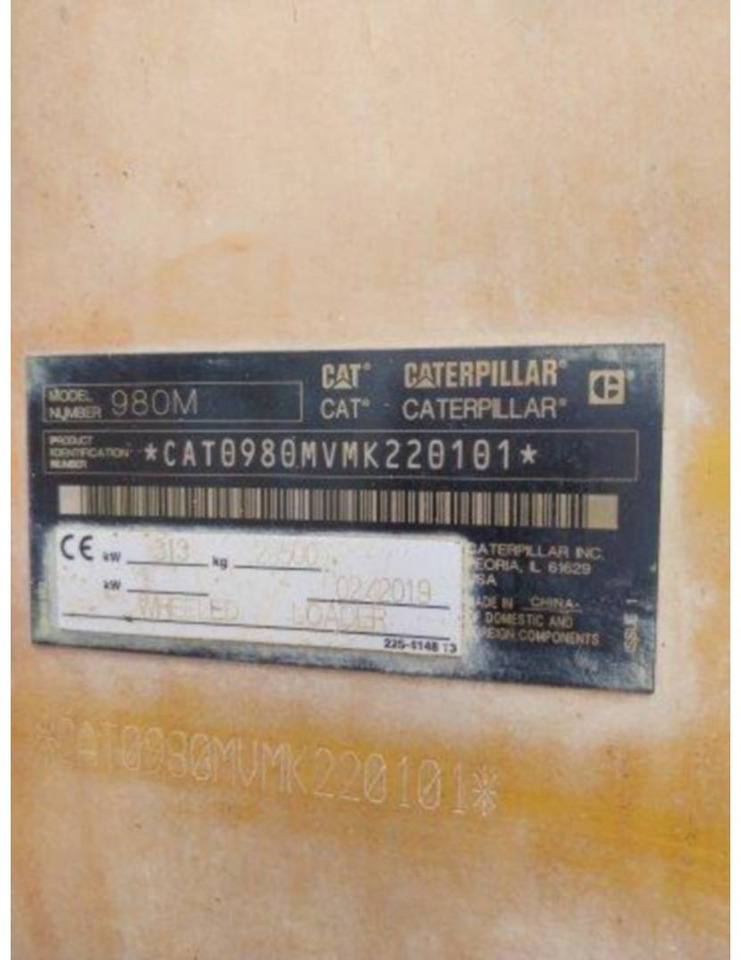 Колёсный погрузчик CAT 980M: фото 6