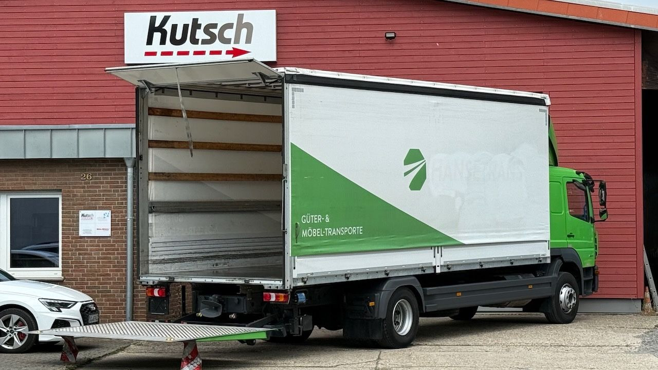 Mercedes-Benz Atego 1624L Pritsche/Plane, Ladebordwand - Тентованный грузовик: фото 3 Mercedes-Benz Atego 1624L Pritsche/Plane, Ladebordwand - Тентованный грузовик: фото 3