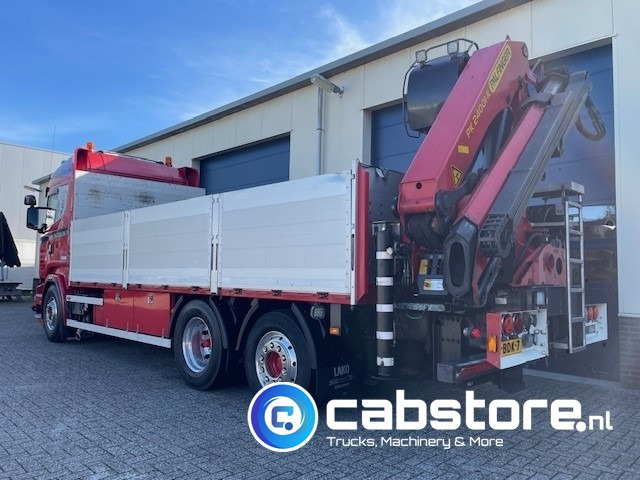Scania R520 LB6X2*4HNB Euro 6 - Bouwjaar 2013 - Highline - Opticruise - Open box + Palfinger PK 24001-K B Autolaadkraan - Good condition ! - Грузовик бортовой/ Платформа, Автоманипулятор: фото 5 Scania R520 LB6X2*4HNB Euro 6 - Bouwjaar 2013 - Highline - Opticruise - Open box + Palfinger PK 24001-K B Autolaadkraan - Good condition ! - Грузовик бортовой/ Платформа, Автоманипулятор: фото 5