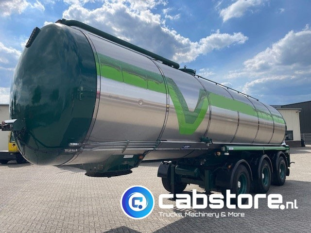 Lako T343 Tank-trailer LAKO T343 Tankoplegger RVS - Bouwjaar 2000 - SAF assen - Gestuurd - Laadvermogen 34.880 kg - Прицеп-цистерна: фото 2 Lako T343 Tank-trailer LAKO T343 Tankoplegger RVS - Bouwjaar 2000 - SAF assen - Gestuurd - Laadvermogen 34.880 kg - Прицеп-цистерна: фото 2