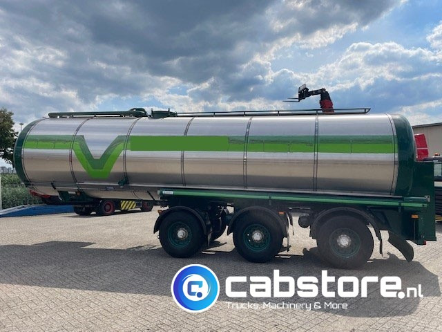 Lako T343 Tank-trailer LAKO T343 Tankoplegger RVS - Bouwjaar 2000 - SAF assen - Gestuurd - Laadvermogen 34.880 kg - Прицеп-цистерна: фото 4 Lako T343 Tank-trailer LAKO T343 Tankoplegger RVS - Bouwjaar 2000 - SAF assen - Gestuurd - Laadvermogen 34.880 kg - Прицеп-цистерна: фото 4