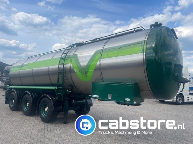 Lako T343 Tank-trailer LAKO T343 Tankoplegger RVS - Bouwjaar 2000 - SAF assen - Gestuurd - Laadvermogen 34.880 kg - Прицеп-цистерна: фото 1 Lako T343 Tank-trailer LAKO T343 Tankoplegger RVS - Bouwjaar 2000 - SAF assen - Gestuurd - Laadvermogen 34.880 kg - Прицеп-цистерна: фото 1