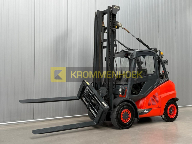 Linde H 50 D Luchtremmen + Aanhangerkoppeling - Дизельный погрузчик: фото 1 Linde H 50 D Luchtremmen + Aanhangerkoppeling - Дизельный погрузчик: фото 1