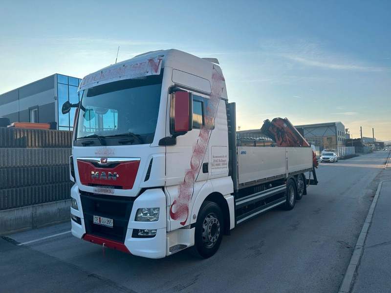 MAN TGX 26.440 - Грузовик бортовой/ Платформа, Автоманипулятор: фото 2 MAN TGX 26.440 - Грузовик бортовой/ Платформа, Автоманипулятор: фото 2