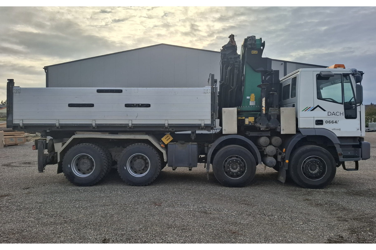IVECO 480 EUROTRAKKER 8x4/TÜV/Palfinger PK 44002 G/MEILLER - Самосвал, Автоманипулятор: фото 2 IVECO 480 EUROTRAKKER 8x4/TÜV/Palfinger PK 44002 G/MEILLER - Самосвал, Автоманипулятор: фото 2