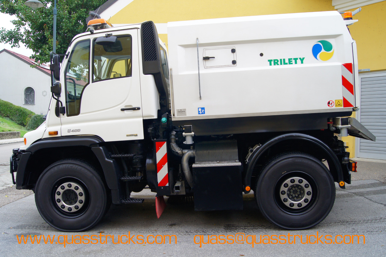 UNIMOG Unimog U400 + TRILETY Kehrmaschine/TÜV/EUR4/Leistungshydraulik - Подметально-уборочная машина: фото 3 UNIMOG Unimog U400 + TRILETY Kehrmaschine/TÜV/EUR4/Leistungshydraulik - Подметально-уборочная машина: фото 3