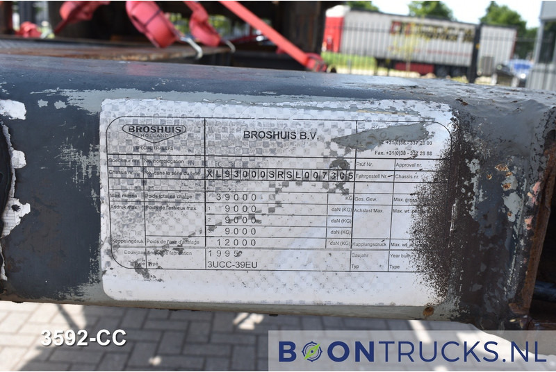 Полуприцеп-контейнеровоз/ Сменный кузов Broshuis 3 UCC 39 € 6750 STACK PRICE | 2x20-30-40-45ft HC * 2x BROSHUIS 1x NOOTEBOOM: фото 8