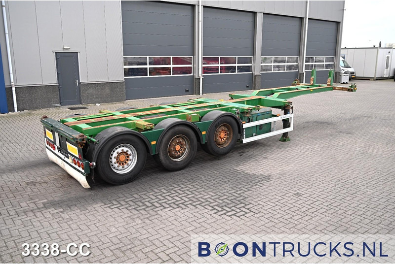 Broshuis 3UCC-39/45 2X20-30-40-45ft HC * LIFT AXLE * 2 x EXTENDABLE - Полуприцеп-контейнеровоз/ Сменный кузов: фото 1 Broshuis 3UCC-39/45 2X20-30-40-45ft HC * LIFT AXLE * 2 x EXTENDABLE - Полуприцеп-контейнеровоз/ Сменный кузов: фото 1