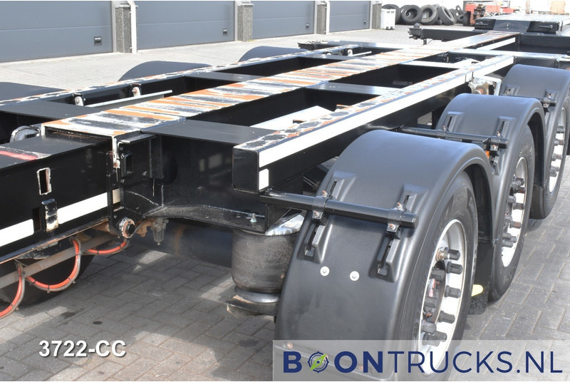 Полуприцеп-контейнеровоз/ Сменный кузов Broshuis MFCC | 2X20-30-40-45ft HC * SAF DISC * TOP CONDITION: фото 12