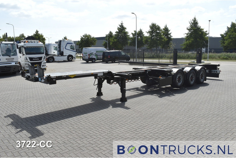 Полуприцеп-контейнеровоз/ Сменный кузов Broshuis MFCC | 2X20-30-40-45ft HC * SAF DISC * TOP CONDITION: фото 7