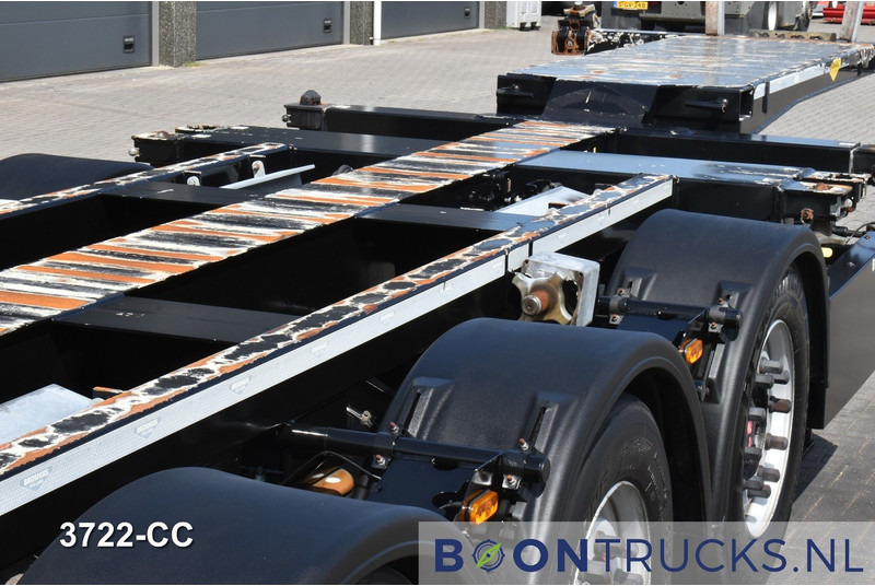 Полуприцеп-контейнеровоз/ Сменный кузов Broshuis MFCC | 2X20-30-40-45ft HC * SAF DISC * TOP CONDITION: фото 16