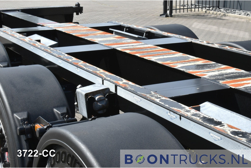 Полуприцеп-контейнеровоз/ Сменный кузов Broshuis MFCC | 2X20-30-40-45ft HC * SAF DISC * TOP CONDITION: фото 14