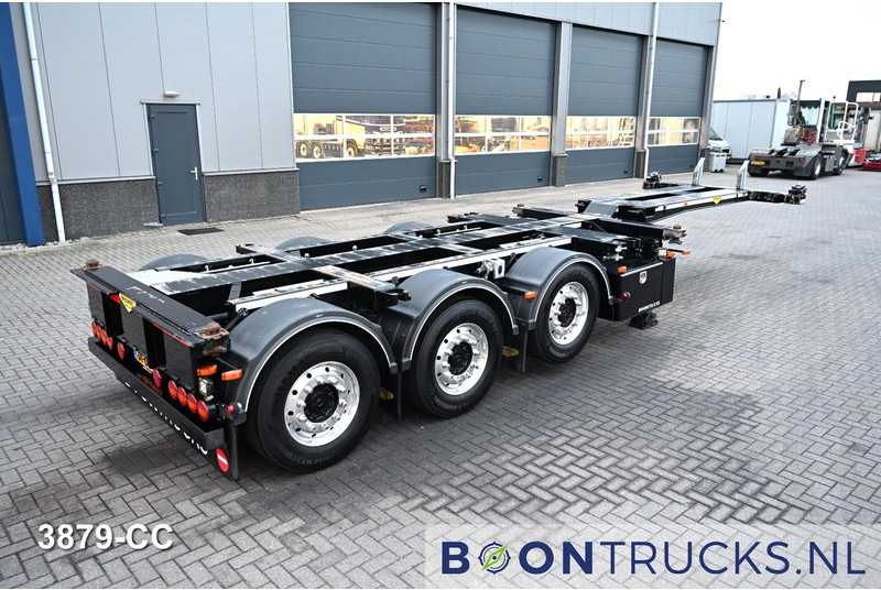 Broshuis MFCC | 2x20-30-40-45ft HC * STUURAS * LIFTAS * CUSTOM OPBOUW * TOP! - Полуприцеп-контейнеровоз/ Сменный кузов: фото 1 Broshuis MFCC | 2x20-30-40-45ft HC * STUURAS * LIFTAS * CUSTOM OPBOUW * TOP! - Полуприцеп-контейнеровоз/ Сменный кузов: фото 1