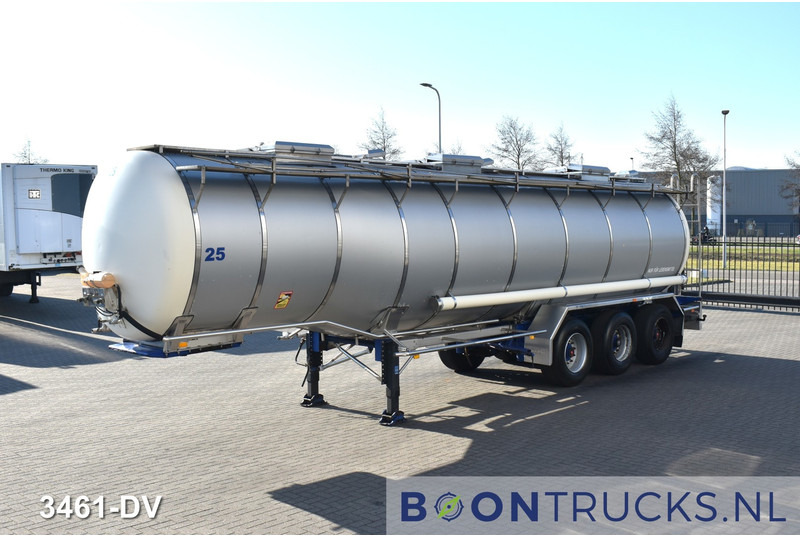 Burg BPO 12-27 Z TANK | 32,8 M³ * 3 COMP. * FOOD * STAINLESS STEEL * APK 10-2025 - Полуприцеп-цистерна: фото 5 Burg BPO 12-27 Z TANK | 32,8 M³ * 3 COMP. * FOOD * STAINLESS STEEL * APK 10-2025 - Полуприцеп-цистерна: фото 5