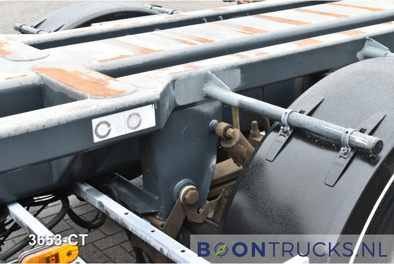 Полуприцеп-контейнеровоз/ Сменный кузов D-Tec CT-60-05D COMBITRAILER | 2x20-30-40-45ft HC * 3x STEERING * 3x LIFT AXLE * NL TRAILER: фото 14