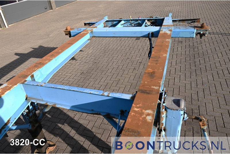 Полуприцеп-контейнеровоз/ Сменный кузов KOHLER CS 20/2 CHASSIS | 20ft * STEEL SUSPENSION * SAF DRUM: фото 7