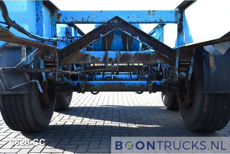 Полуприцеп-контейнеровоз/ Сменный кузов KOHLER CS 20/2 CHASSIS | 20ft * STEEL SUSPENSION * SAF DRUM: фото 11