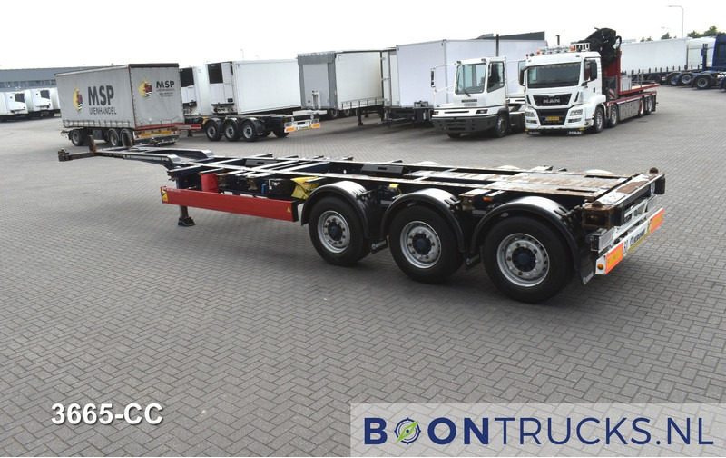 Krone SD BOX LINER | 2x20-40-45ft HC * LIFT AXLE * BPW/DISC * EXTENDABLE REAR * 10x AVAILABLE - Полуприцеп-контейнеровоз/ Сменный кузов: фото 3 Krone SD BOX LINER | 2x20-40-45ft HC * LIFT AXLE * BPW/DISC * EXTENDABLE REAR * 10x AVAILABLE - Полуприцеп-контейнеровоз/ Сменный кузов: фото 3