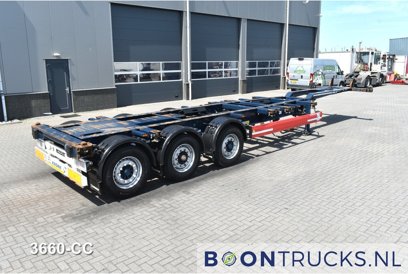 Krone SD BOX LINER | 2x20-40-45ft HC * LIFT AXLE * BPW/DISC * EXTENDABLE REAR * 10x AVAILABLE - Полуприцеп-контейнеровоз/ Сменный кузов: фото 1 Krone SD BOX LINER | 2x20-40-45ft HC * LIFT AXLE * BPW/DISC * EXTENDABLE REAR * 10x AVAILABLE - Полуприцеп-контейнеровоз/ Сменный кузов: фото 1