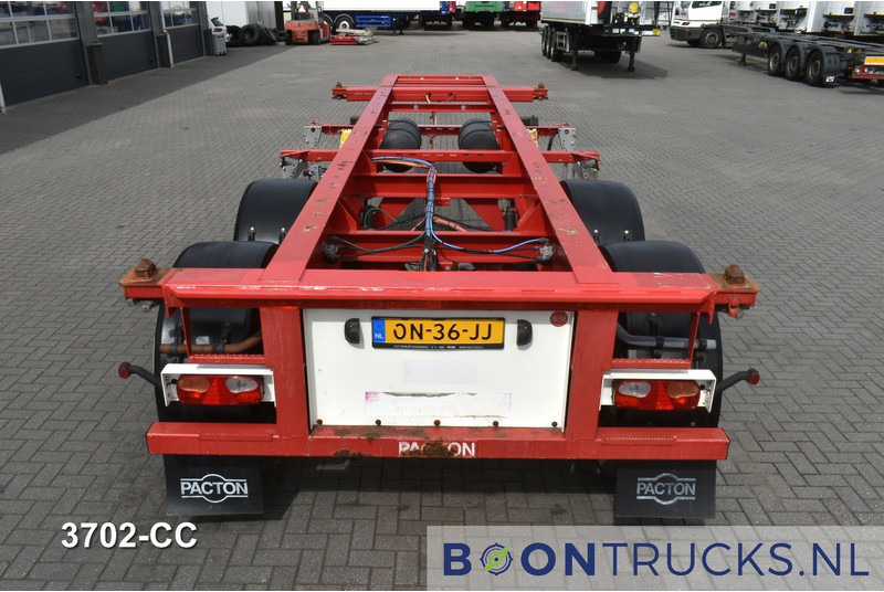 Pacton TXC 233 | 20ft * 2980 Kg * BPW / DRUM * NL TRAILER * 5x AVAILABLE - Полуприцеп-контейнеровоз/ Сменный кузов: фото 2 Pacton TXC 233 | 20ft * 2980 Kg * BPW / DRUM * NL TRAILER * 5x AVAILABLE - Полуприцеп-контейнеровоз/ Сменный кузов: фото 2