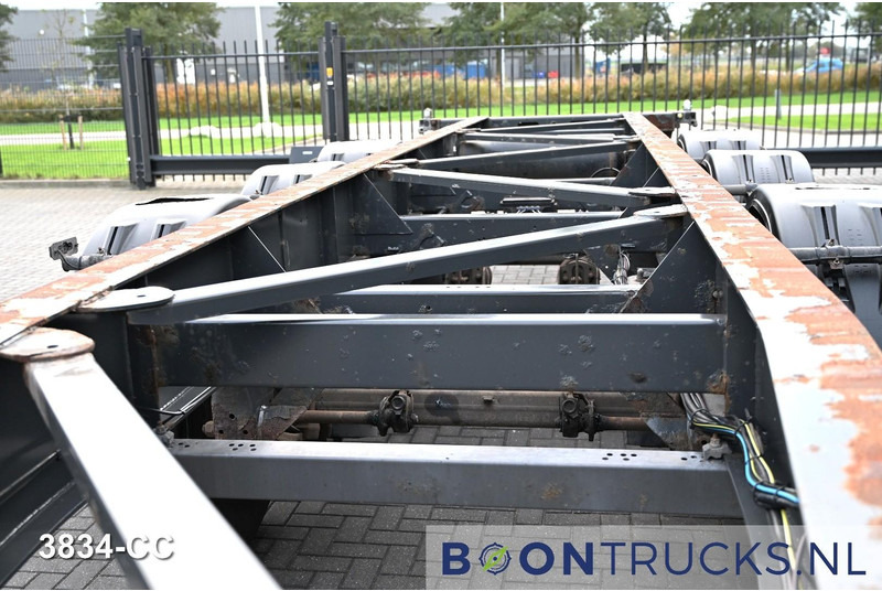 Полуприцеп-контейнеровоз/ Сменный кузов Schmitz Cargobull SCF 24 FIXXED CHASSIS | 45ft HC * 4350 kg * APK 12-2026 * NL TRAILER: фото 19