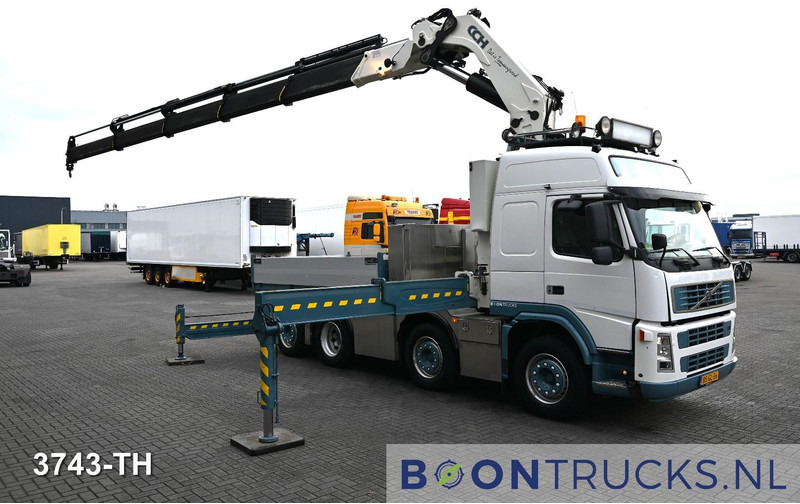 Volvo FM 480 8x2 R + HMF THOR 8520 K5 | 85 T/M CRANE * WINCH * MANUAL * NL TRUCK * TOP! - Тягач: фото 3 Volvo FM 480 8x2 R + HMF THOR 8520 K5 | 85 T/M CRANE * WINCH * MANUAL * NL TRUCK * TOP! - Тягач: фото 3