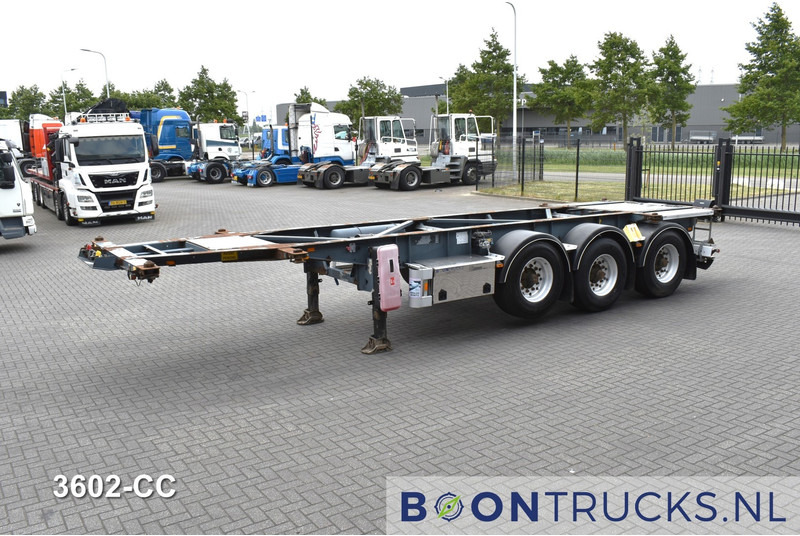 Van Hool 3B0071 TANK CHASSIS | 20-30ft * ADR: FL, AT, OX * 3840 KG * LIFT AXLE - Полуприцеп-контейнеровоз/ Сменный кузов: фото 4 Van Hool 3B0071 TANK CHASSIS | 20-30ft * ADR: FL, AT, OX * 3840 KG * LIFT AXLE - Полуприцеп-контейнеровоз/ Сменный кузов: фото 4