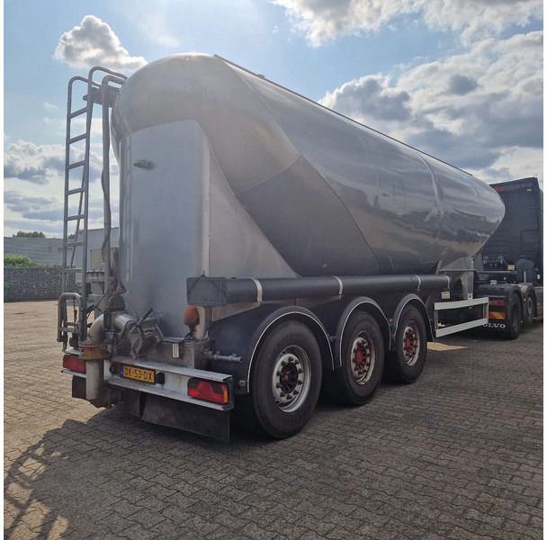 Zvvz 38000 liter aluminium GMP, veevoeder onderlosser met Vogelsang pomp - Полуприцеп-цистерна: фото 4 Zvvz 38000 liter aluminium GMP, veevoeder onderlosser met Vogelsang pomp - Полуприцеп-цистерна: фото 4