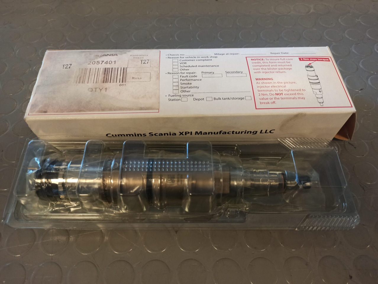 SCANIA INJECTOR - 2057401 - Распределитель впрыска для Грузовиков: фото 1 SCANIA INJECTOR - 2057401 - Распределитель впрыска для Грузовиков: фото 1