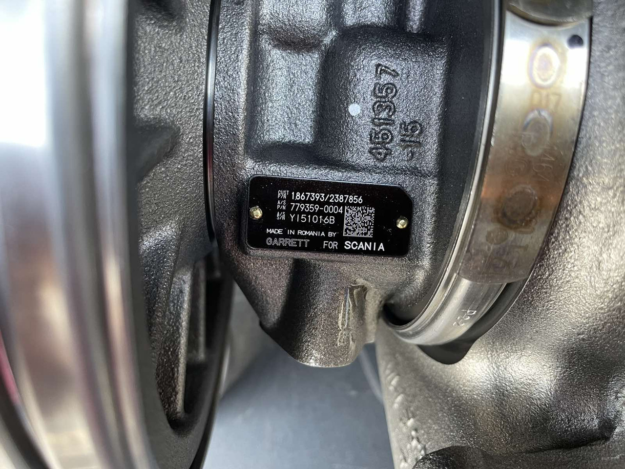 SCANIA TURBOCHARGER DC16 PDE 2387856, 1865358 - Турбина для Грузовиков: фото 4 SCANIA TURBOCHARGER DC16 PDE 2387856, 1865358 - Турбина для Грузовиков: фото 4