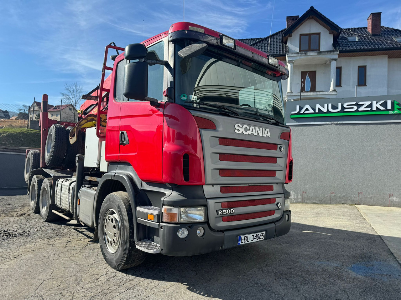 SCANIA R500 - Лесовоз: фото 1 SCANIA R500 - Лесовоз: фото 1