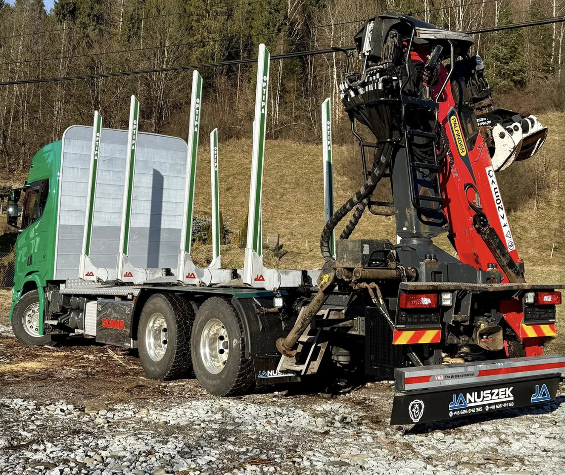 SCANIA R580 - Лесовоз, Автоманипулятор: фото 4 SCANIA R580 - Лесовоз, Автоманипулятор: фото 4