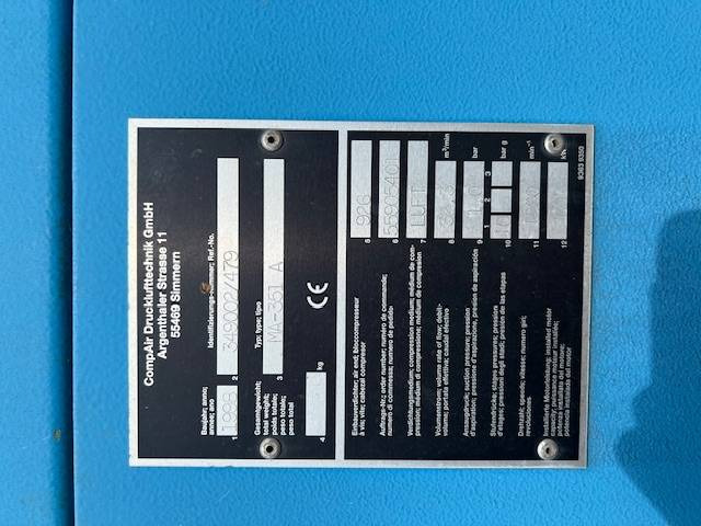 Compair MA-351 A - Воздушный компрессор: фото 5 Compair MA-351 A - Воздушный компрессор: фото 5